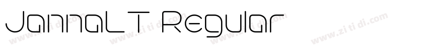 JannaLT Regular字体转换 JannaLT Regular字体转换